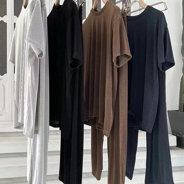 Conjunto de Seda Fría para Hombre Playera y Pantalón - vista 6