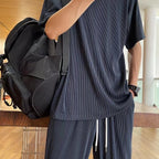 Conjunto de Seda Fría para Hombre Playera y Pantalón - vista 7