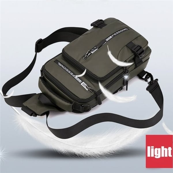 Bolsa de mensajero impermeable multifuncional🔥Promoción por tiempo limitado🔥