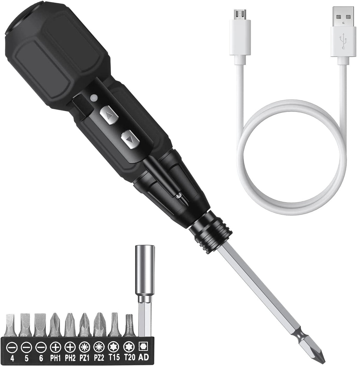Desarmador Eléctrico Inalámbrico Recargable USB