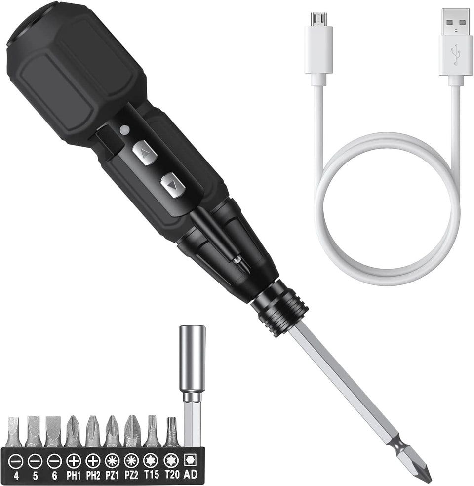 Desarmador Eléctrico Inalámbrico Recargable USB