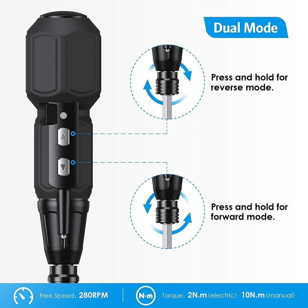 Desarmador Eléctrico Inalámbrico Recargable USB - vista 5