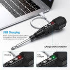 Desarmador Eléctrico Inalámbrico Recargable USB - vista 6