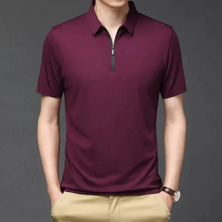 Camisa de seda de moda para hombres