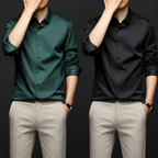 Camisa Ejecutiva Sin Arrugas para Hombre – Compra 1 y Llévate 2