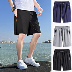 🔥Nueva actualización🔥Pantalones cortos deportivos informales de algodón mercerizado de alta calidad para hombres 【 50% OFF 】