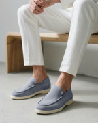 Mocasines de Gamuza para Hombre con Plantilla de Apoyo