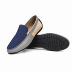 Mocasines de Lona para Hombre Estilo Patchwork