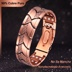 Brazalete de Cobre para Hombre con Imanes – 4 Diseños