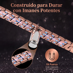 Brazalete de Cobre para Hombre con Imanes – 4 Diseños
