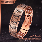 Brazalete de Cobre para Hombre con Imanes – 4 Diseños