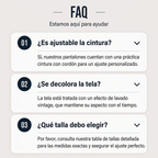 Jeans Holgados de Pierna Recta para Hombre con Cintura Elástica - vista 7