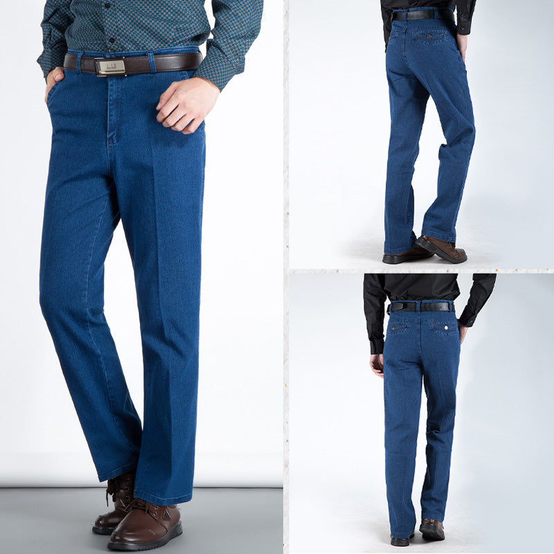Jeans Rectos de Tiro Alto para Hombre - vista 2