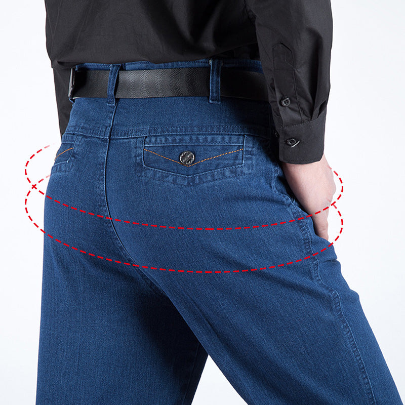 Jeans Rectos de Tiro Alto para Hombre - vista 3