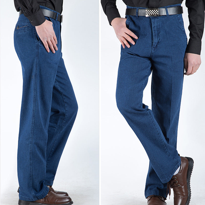 Jeans Rectos de Tiro Alto para Hombre - vista 5