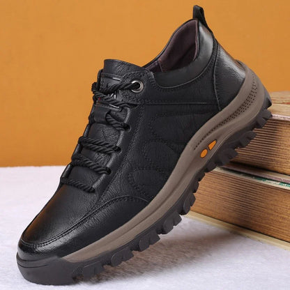 [50% rebajado] Zapatos casuales de cuero con costura a mano para hombre