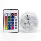 Luces LED Sumergibles con Control Remoto para Alberca y Pecera - vista 8