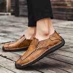 Mocasines de Piel Cosidos a Mano para Hombre - vista 3