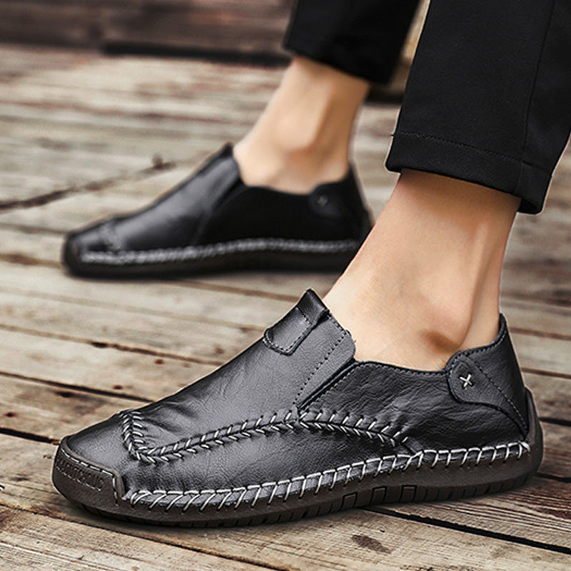 Mocasines de Piel Cosidos a Mano para Hombre - vista 5