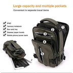 Mochila Cruzada Impermeable para Hombre Multifuncional - vista 4
