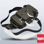Mochila Cruzada Impermeable para Hombre Multifuncional - vista 5