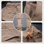 Pantalón Cargo Desmontable 2 en 1 para Hombre Senderismo - vista 4