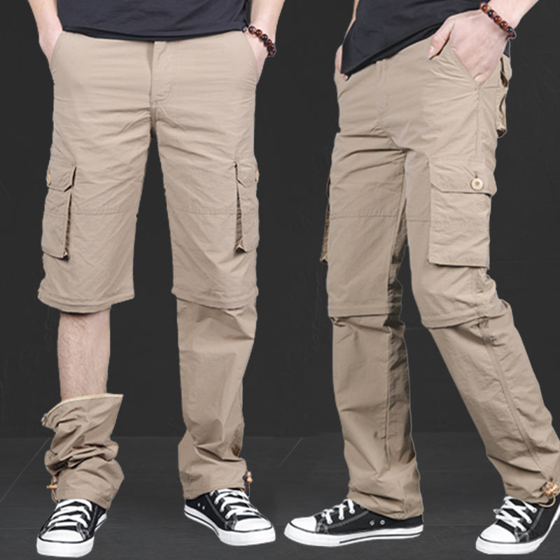 Pantalón Cargo Desmontable 2 en 1 para Hombre Senderismo - vista 5