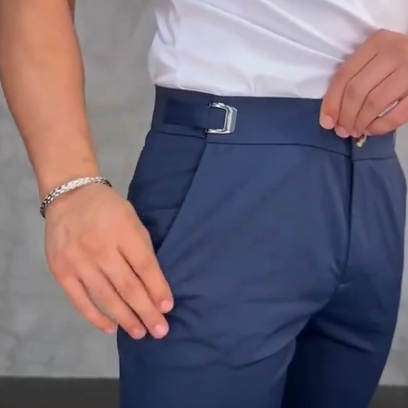 Pantalón Slim Fit Elástico para Hombre - vista 7