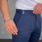 Pantalón Slim Fit Elástico para Hombre - vista 7