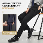 Pantalón de Vestir Elástico para Hombre Corte Clásico - vista 10