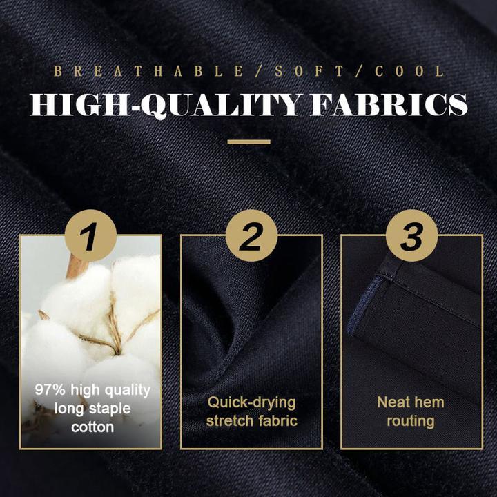 Pantalón de Vestir Elástico para Hombre Corte Clásico - vista 11