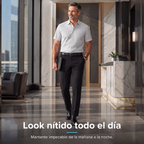 Pantalón de Vestir de Seda Fría para Hombre - vista 3