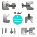 Placa para Reparar Bisagras de Gabinete de Acero Inoxidable - vista 7