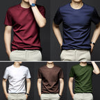 Playera Cuello Redondo de Algodón Mercerizado para Hombre - vista 7