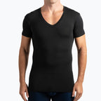 Playera Cuello V Slim Fit para Hombre con Collar de Regalo - vista 10
