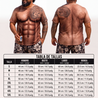 Playera con Estampado de Músculos y Tatuajes para Hombre - vista 5