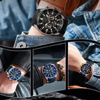 Reloj de Cuarzo para Hombre Multifunción Acero - vista 2