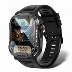 Reloj inteligente táctico negro