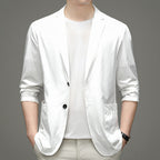 Saco Blazer Ligero para Hombre Primavera Verano en color blanco