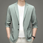 Saco Blazer Ligero para Hombre Primavera Verano en color verde claro