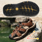 Sandalias Cerradas de Playa para Hombre con Velcro - vista 2