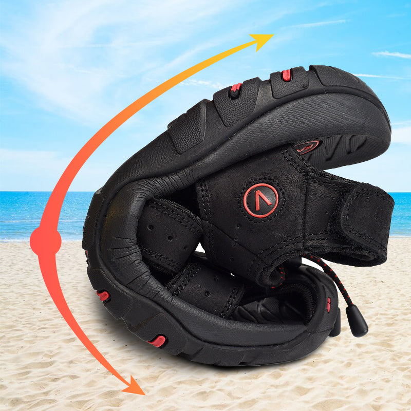 Sandalias Cerradas de Playa para Hombre con Velcro - vista 4