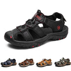 Sandalias Cerradas de Playa para Hombre con Velcro - vista 9