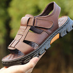 Sandalias de Piel para Hombre con Plantilla de Masaje - vista 5