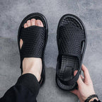 Sandalias de Verano para Hombre con Suela Blanda - vista 4