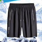 Short Deportivo de Seda Fría para Hombre Elástico - vista 6