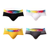 Paquete: negro, blanco, amarillo y gris oscuro (4 piezas)