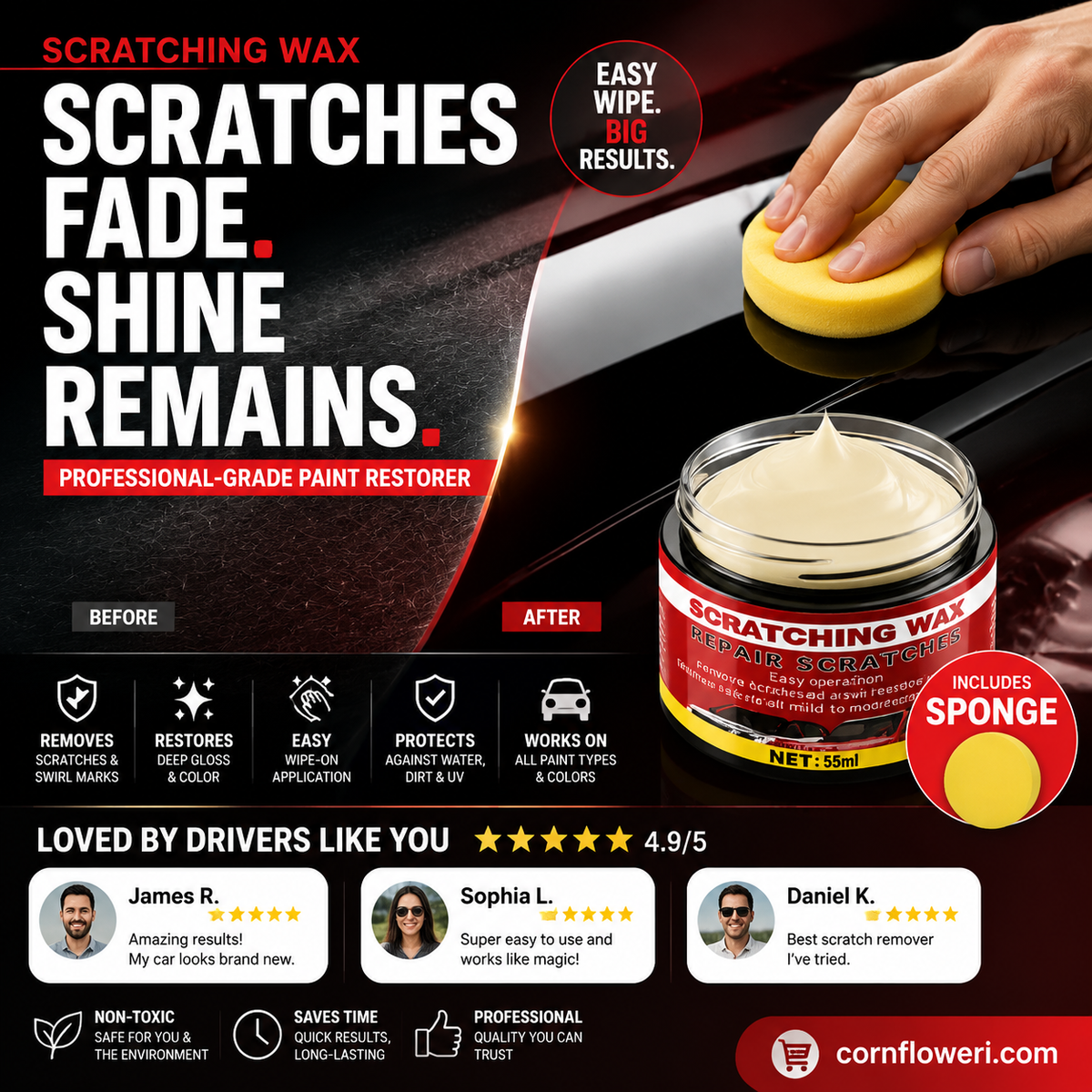 Cera Ultimate para Eliminar Rayones del Auto