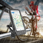 Soporte de celular para moto y bici bajo la lluvia
