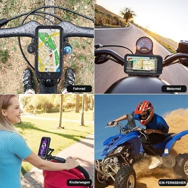 Soporte de celular para moto y bici en moto